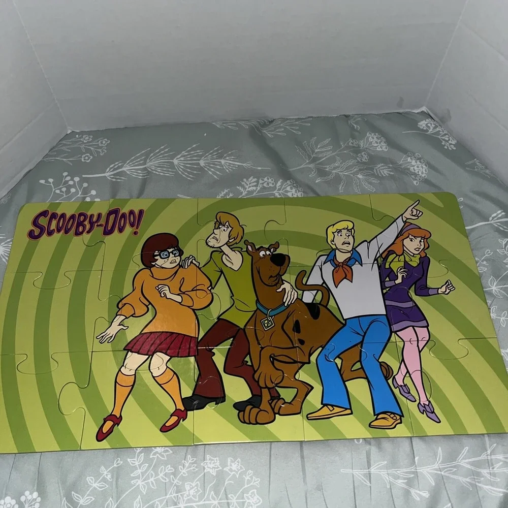 Scooby Doo Activity Book And Floor Puzzle . Board Book ,2006 , Warner Brothers‎